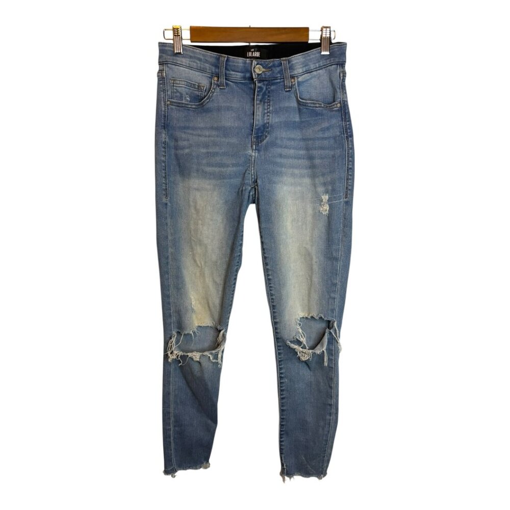 LuLaRoe Jeans‎ Women's size 28 Distressed Skinny Denim